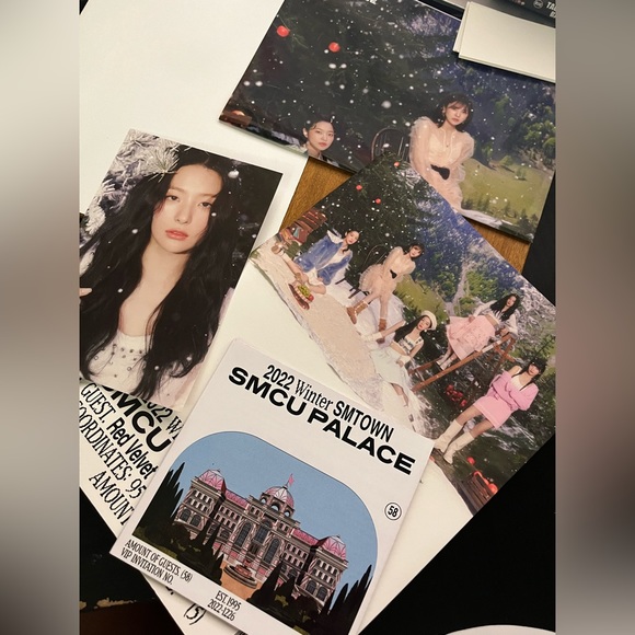 RED VELVET  2022 Winter SMTOWN: SMCU PALACE K-POP CD + PHOTO CARD /Poster - Picture 5 of 5
